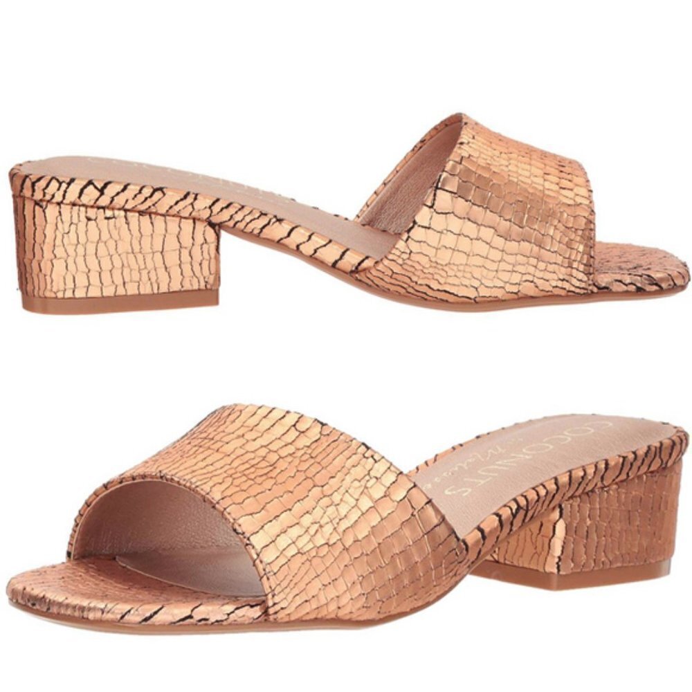 Coconuts by Matisse Penny Lane Mules Sandals 7 new